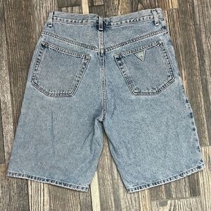 🔥🔥 Vintage GUESS USA Denim Jean Shorts “JORTS” Men Sz 30 - EXCELLENT Condition